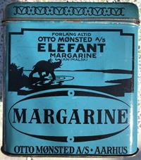 Samlerobjekt - Elefant Margarine dåse